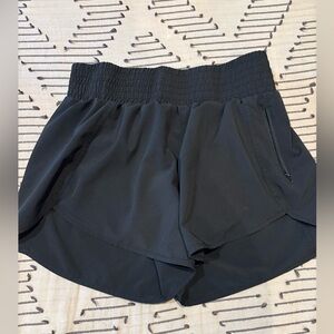 Women's Black Athletic Shorts